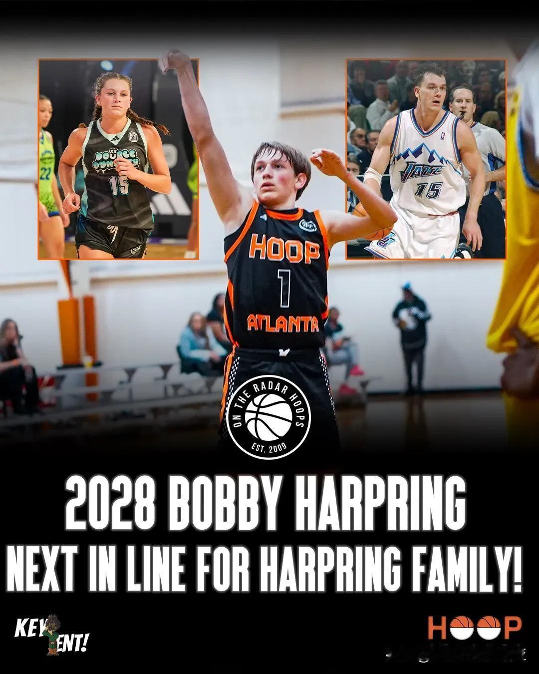 控卫Bobby Harpring，来自佐治亚州，2026届招生 姐姐Kate H