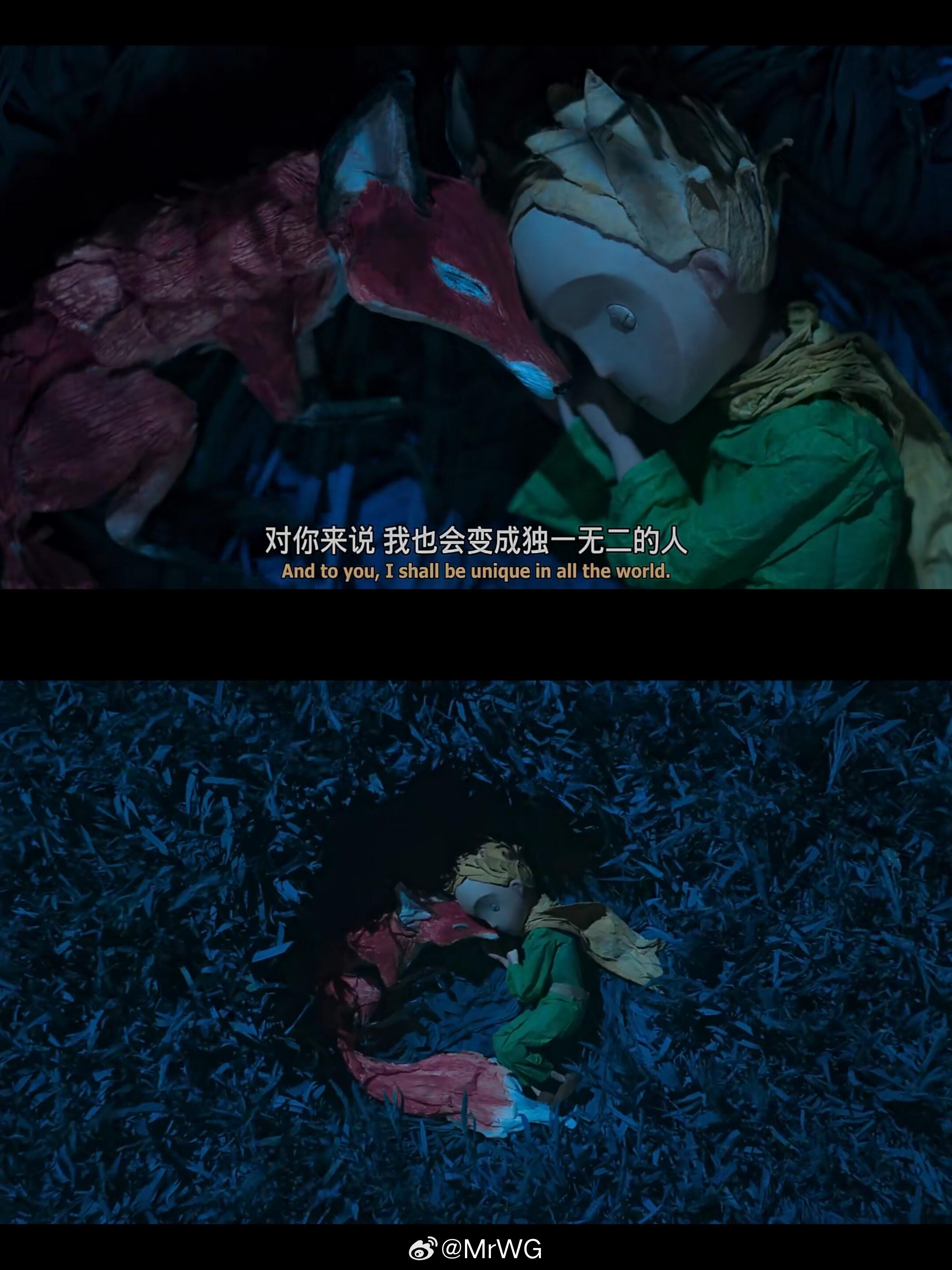 电影截图拉片 彼此需要，制造羁绊，把你在乎的人，变成对你独一无二的人——【小王子