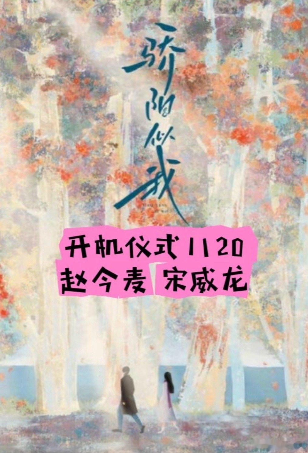 🍉《骄阳似我》赵今麦、宋威龙11.20开机仪式 ​​​
