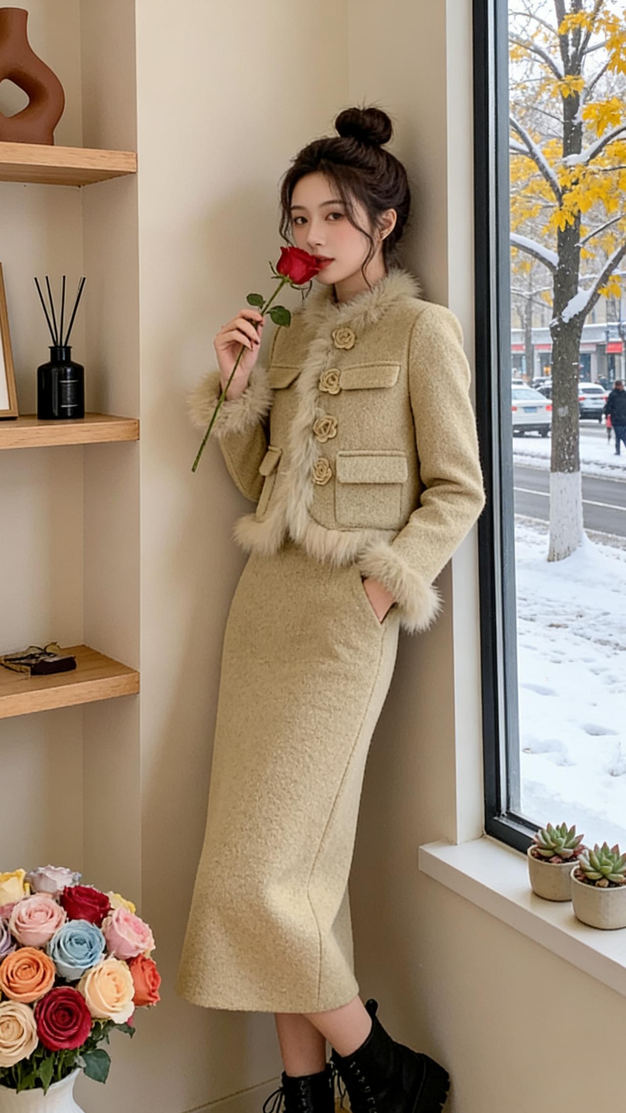 显瘦时尚 穿搭时尚 小香风套装 减龄气质 这也太好看了