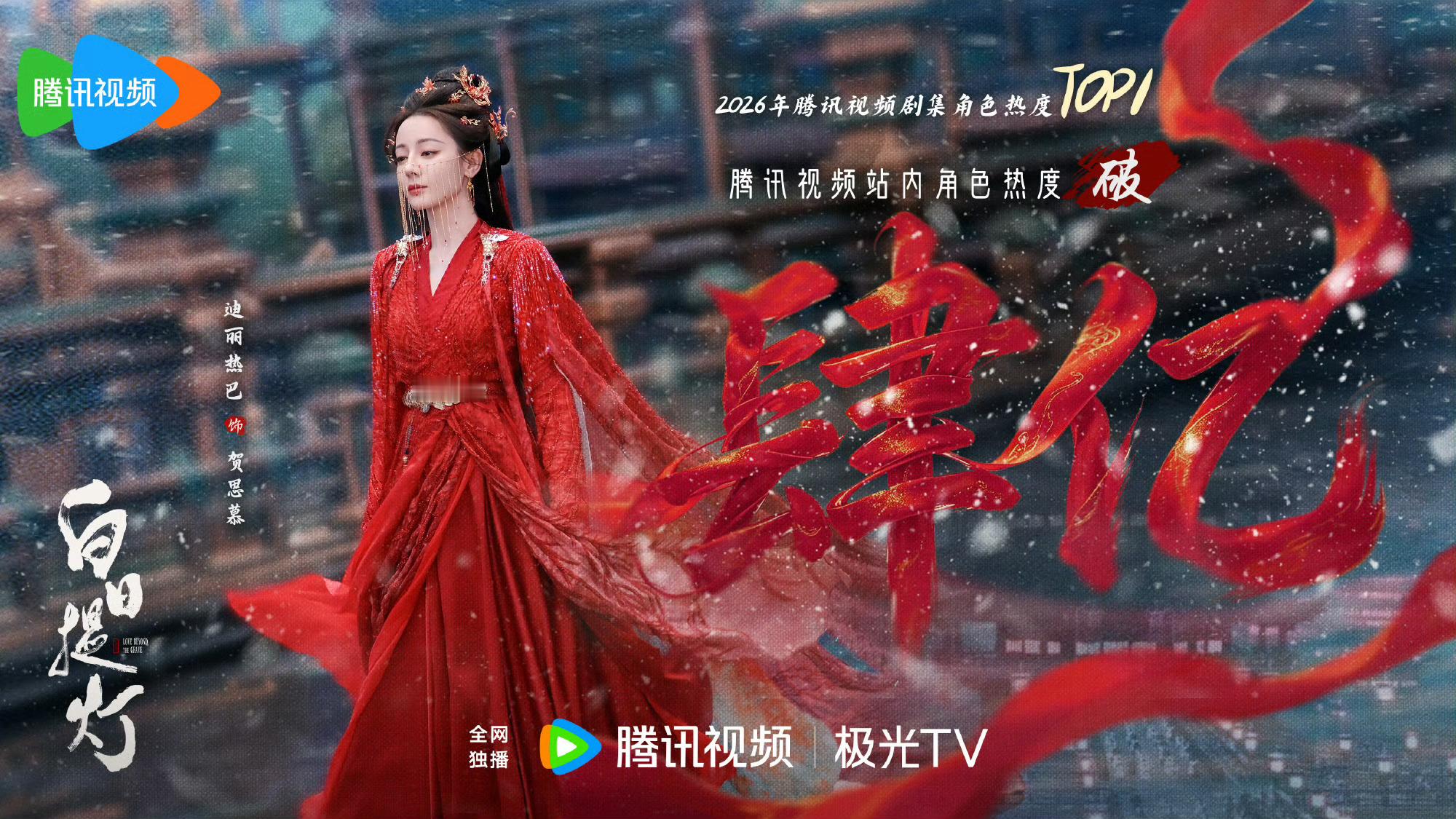 迪丽热巴角色热度破4亿巴粉一直都是不抱怨外界因素，只顾奋力支持的粉圈，热巴很牛巴