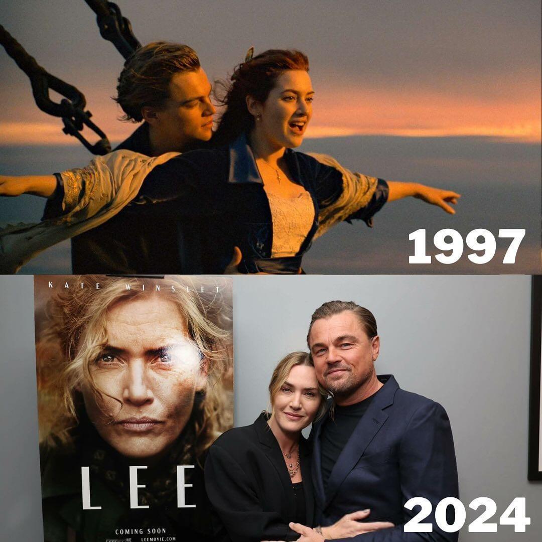 27年是什么概念？小李子和凯特·温斯莱特告诉你。1997VS2024 