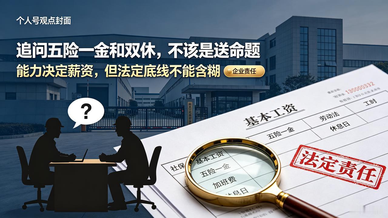 最近很多“厂二代”博主评论区，都出现灵魂拷问：工厂给工人交五险一金吗？有没有双休