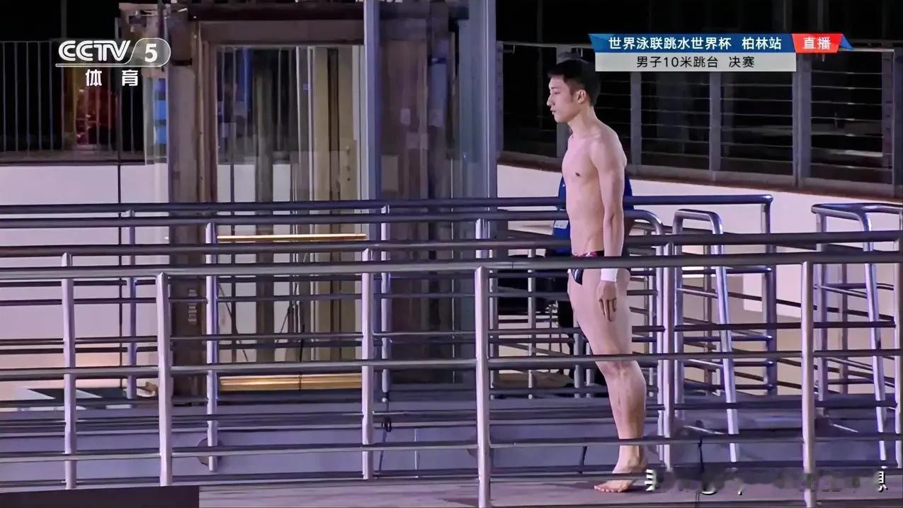 2024世界泳联跳水世界杯柏林站，在北京时间3月24日凌晨结束的男子十米台决赛中