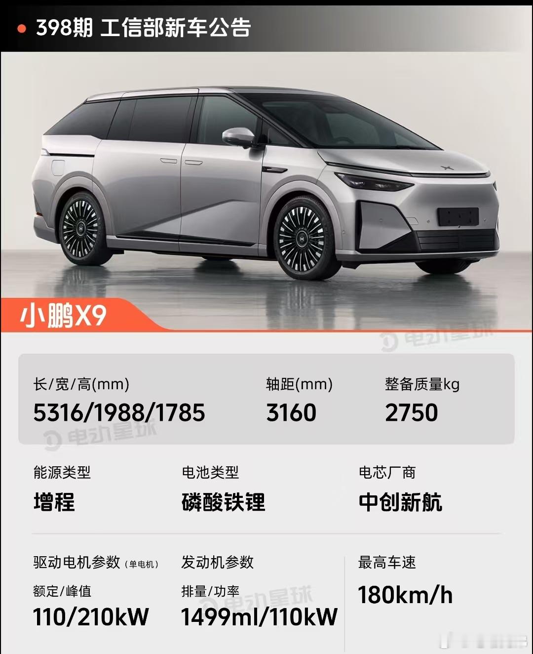 小鹏超电X9来了，据说第三排依旧可以表演消失术，这个排气管怎么布置的？？？？电动