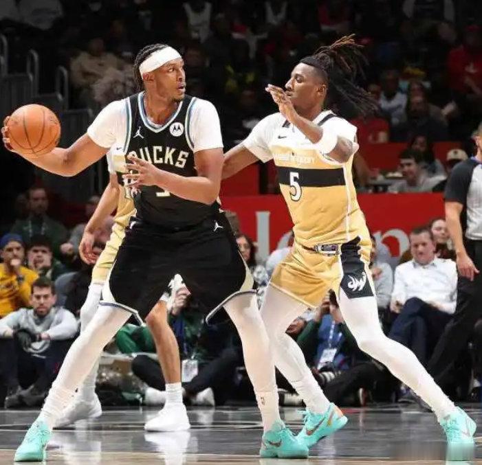 8战7败！字母哥伤停雄鹿惜败奇才 特纳21+14+6帽难救主雄鹿vs奇才 北京时