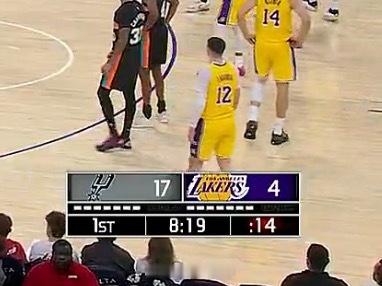 刚开场就爆出史了？马刺vs湖人