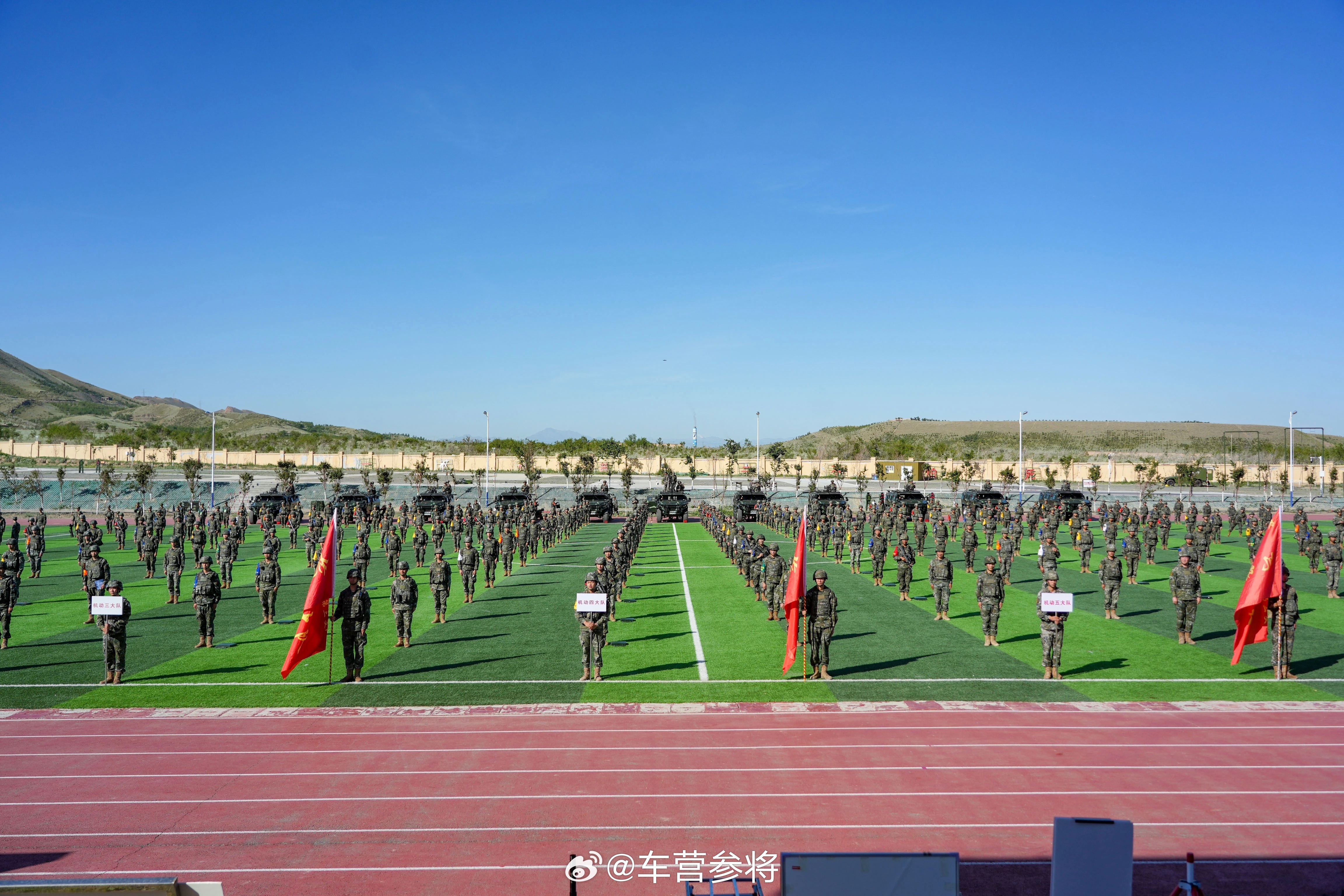 新疆总队机动第三支队机动五大队 