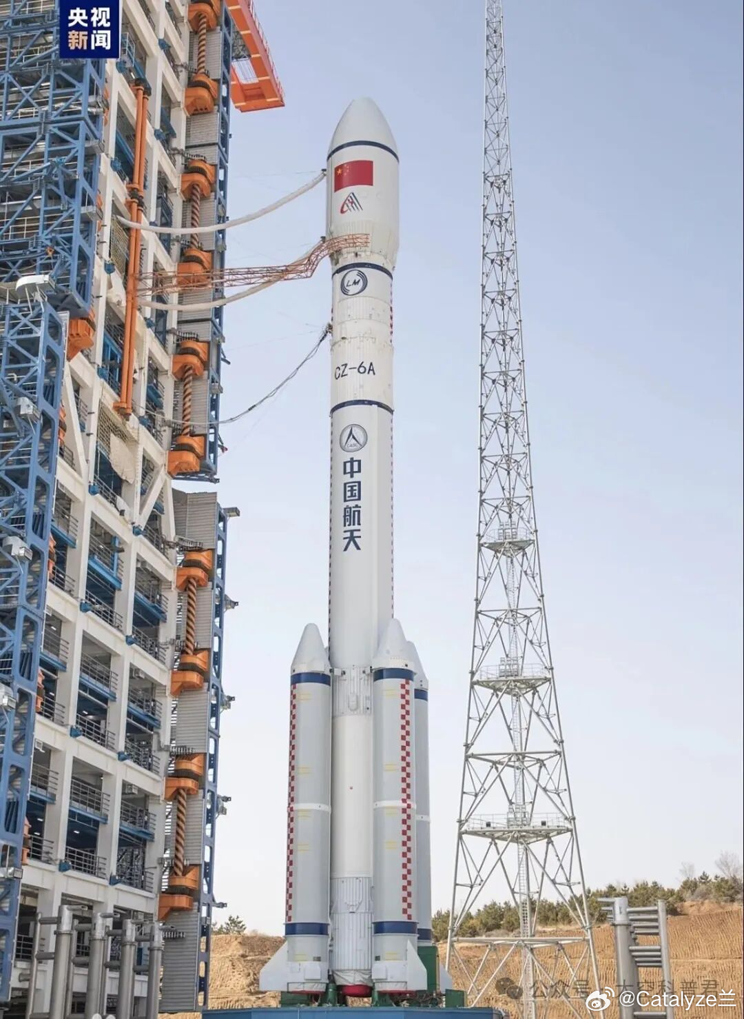 长征系列第660次飞行！长六改"一箭双星"背后的技术突破7月30日9时，长征六号