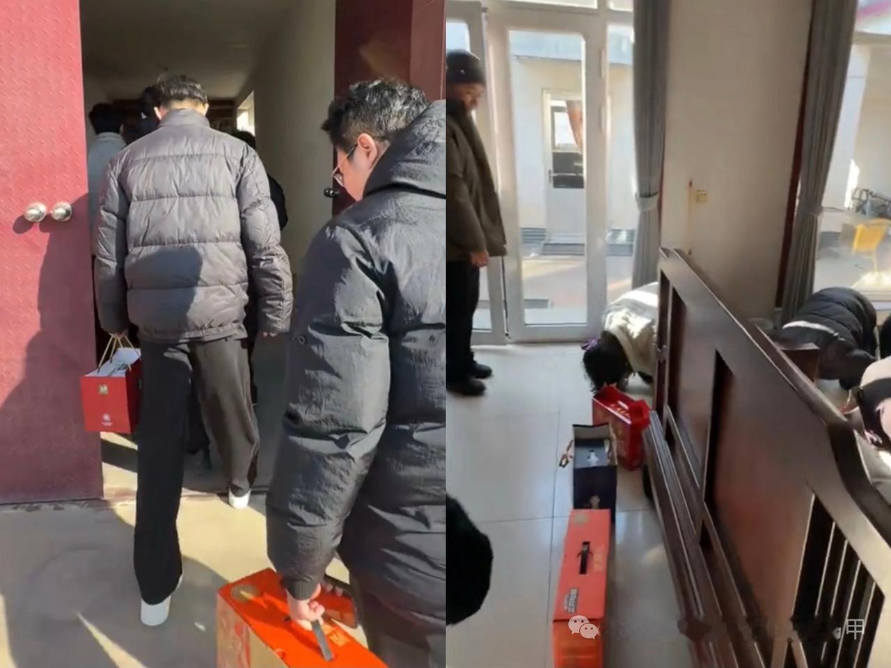 2026年春节，山东滨州一群发小替戍边好友看望其父母的视频走红网络。他们的发小已