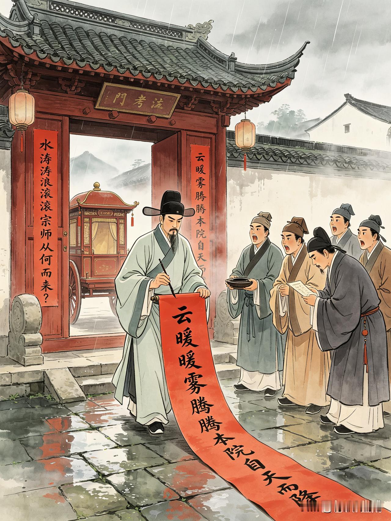 武功状元康海江南主考，对联折服江南举子
     明代武功状元康海，奉旨赴江南做