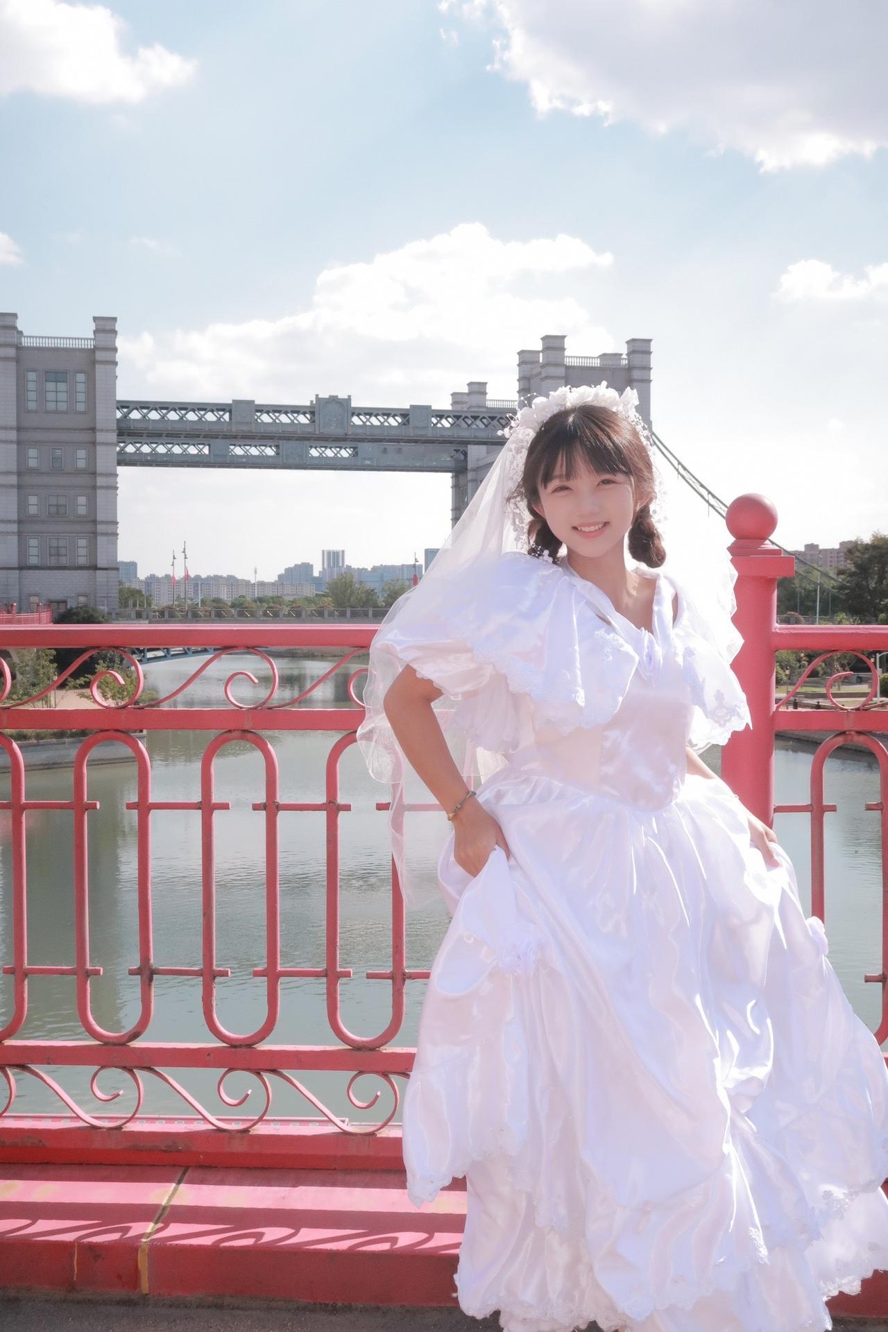 #婚纱 #每个女孩的婚纱梦 #穿上婚纱的样子