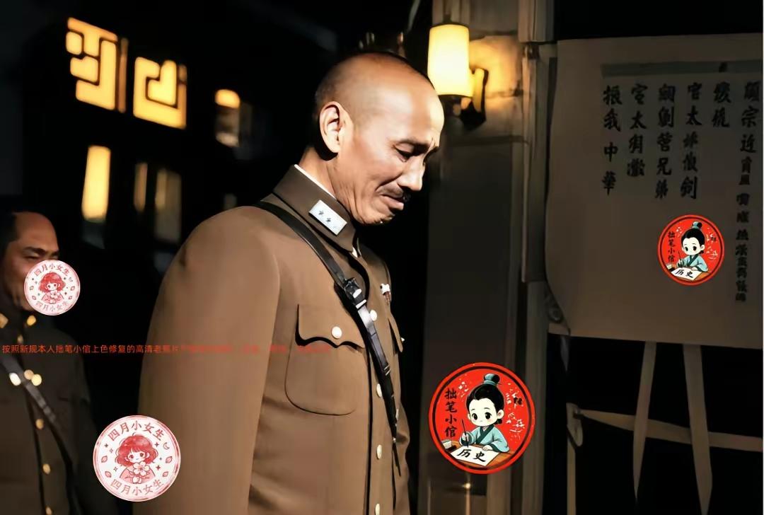 从容貌看，蒋纬国很像蒋介石