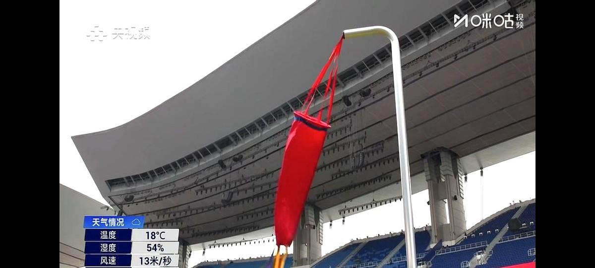 离谱[捂脸]这么大个官方央视咪咕平台也会出现这种低级错误？13m/s的风速可不是