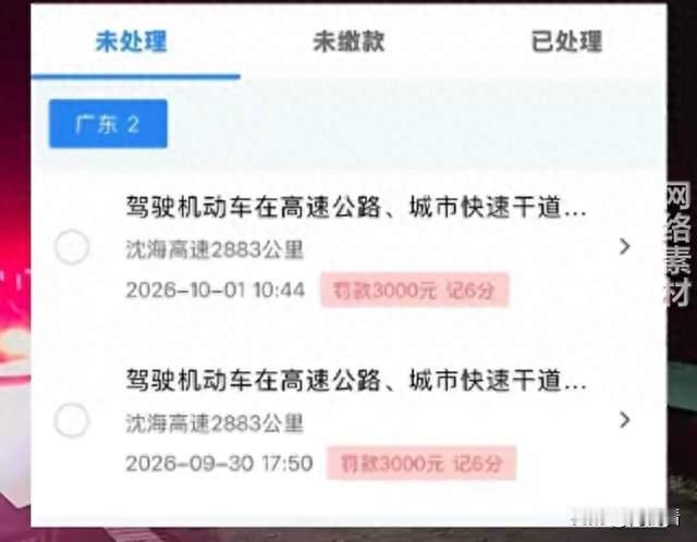 男子沈海高速两次占用应急车道被罚6000后续！当事人发声道出实情