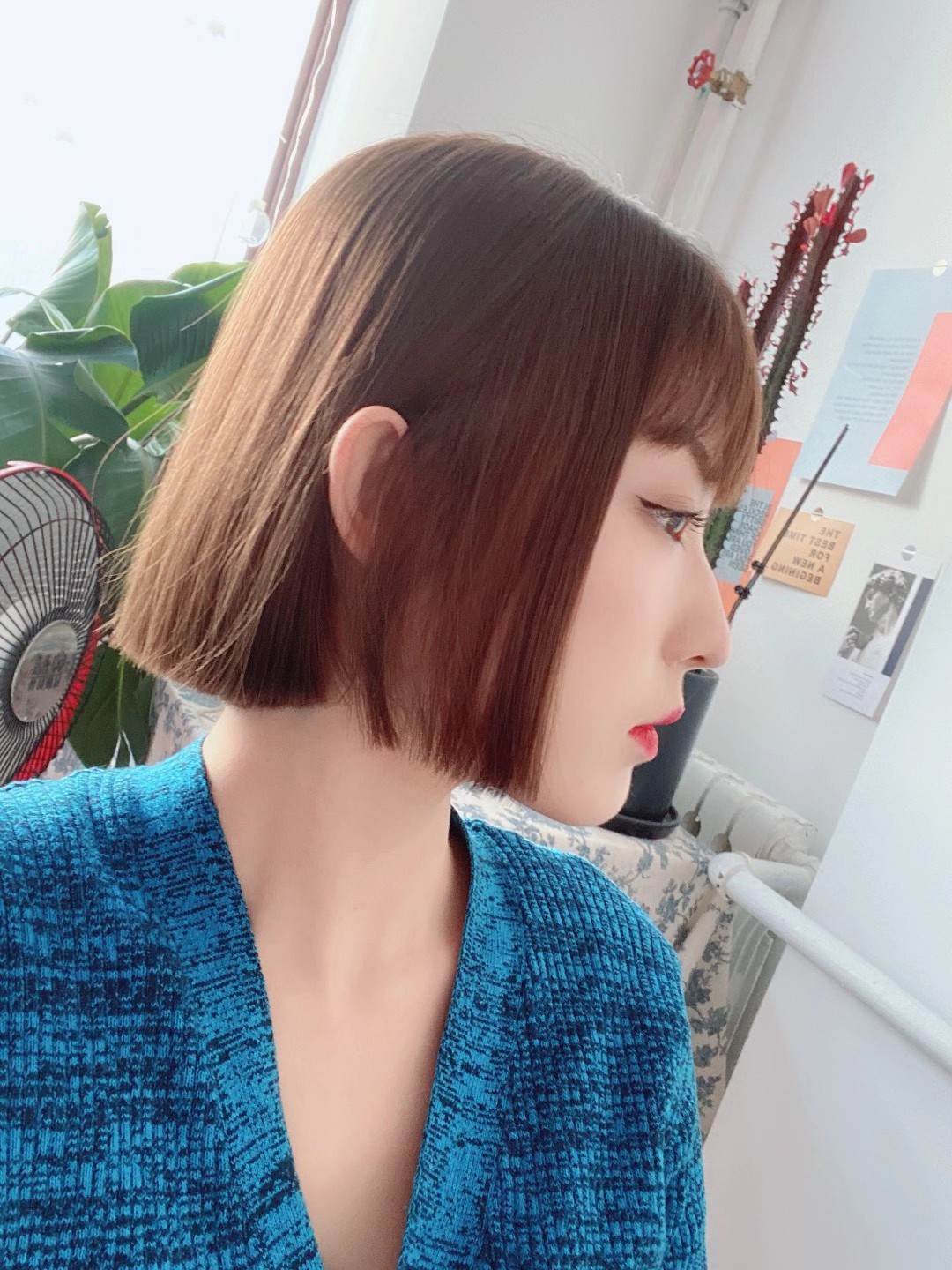 妈呀，突然想搞个头发帘快制止我（图片是谁？？ 