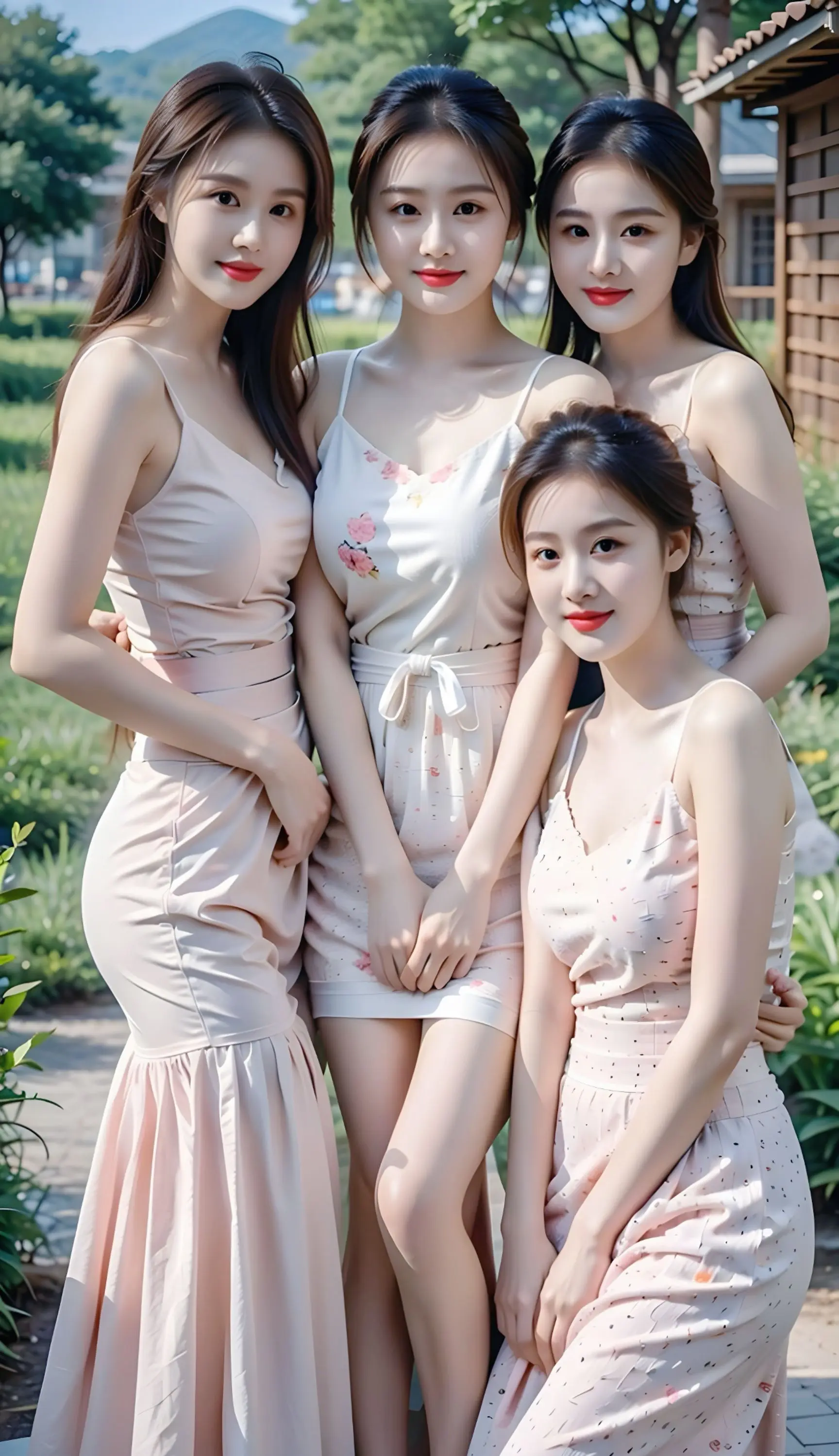࿆甜࿆美࿆女࿆孩࿆ 好身材好气质 最美姐妹花 好看的小姐姐 大长腿小蛮腰