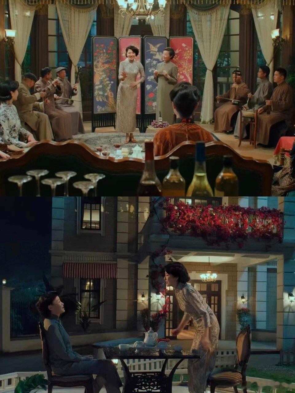 吴越的端庄和曾黎的明艳绝配 《沉默的荣耀》两大女神同框，氛围感直接拉满！吴越的端