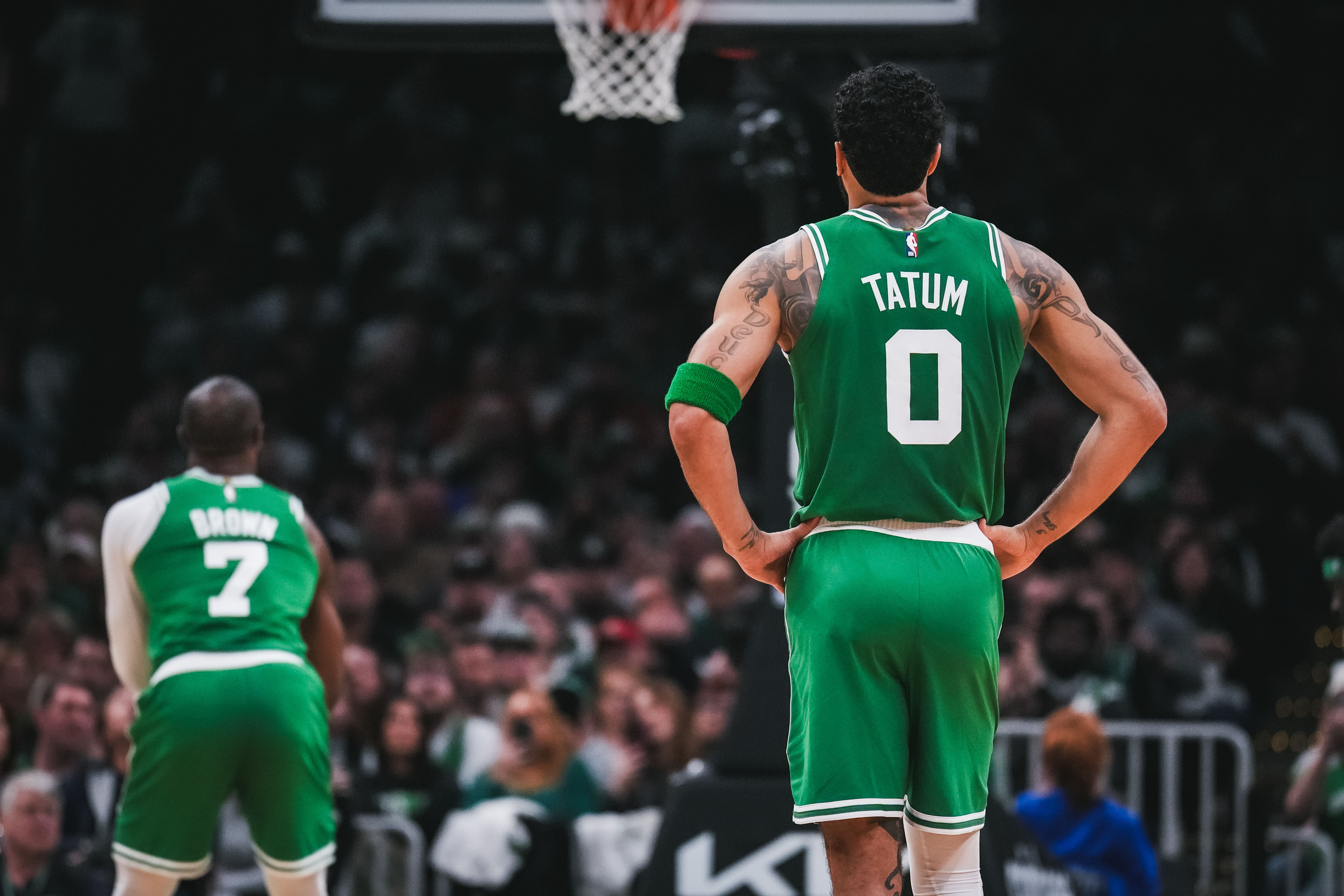 杰伦-布朗谈杰森-塔图姆复出：“看到他回到球场，是他重新找回自己、回到想要达到位