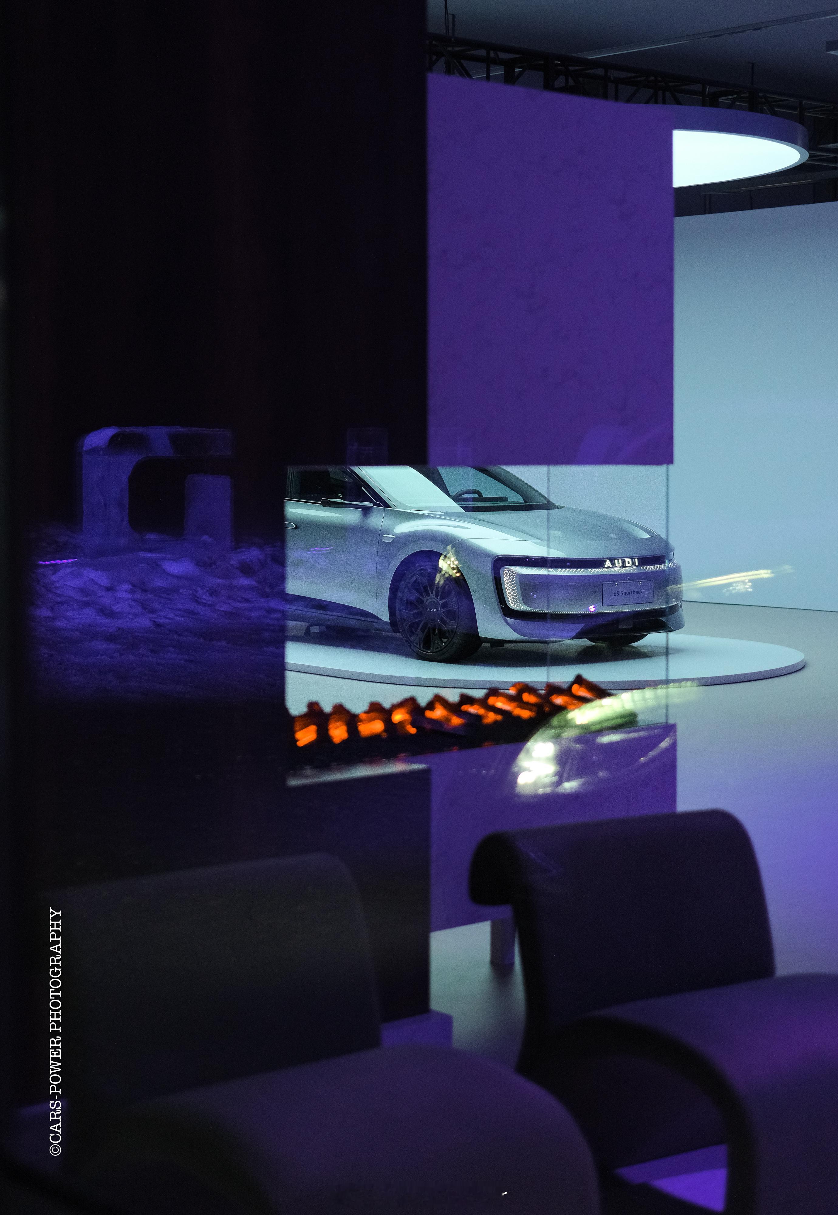 奥迪毕竟是灯厂🌟🌟🌟新品类四字AUDI E5 Sportback光效一如既