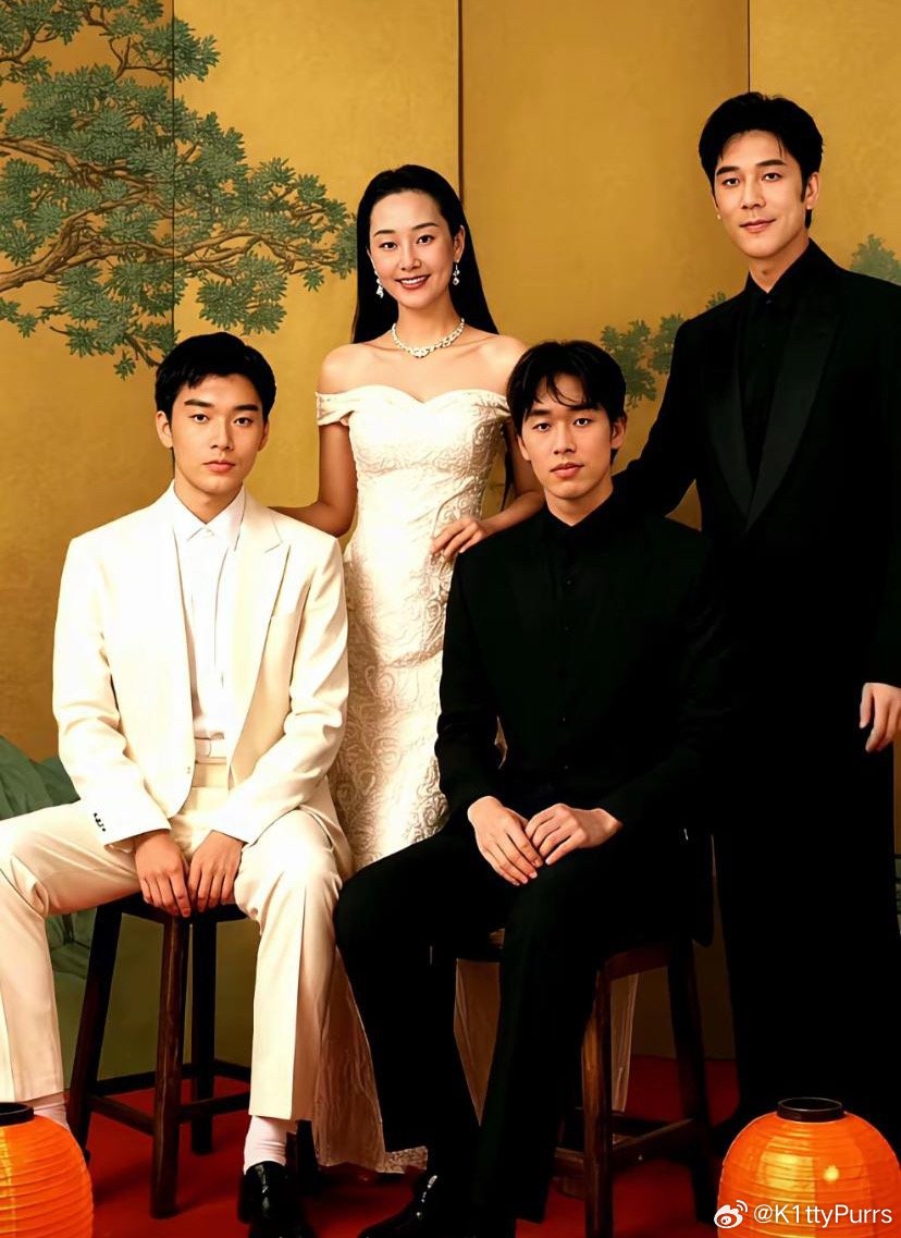 林依轮一家子真绝了，说他们是四兄妹我都信 