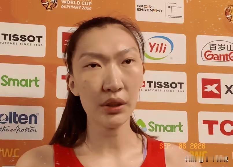 韩旭谈中国女篮对阵捷克女篮：
“今天这场比赛。”
“是我们必须赢下的比赛。”
“