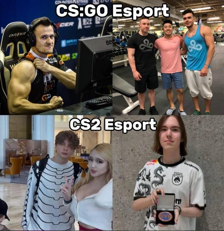 找不同：CSGO电竞 vs CS2电竞[doge]CSGOcs2 by Tast