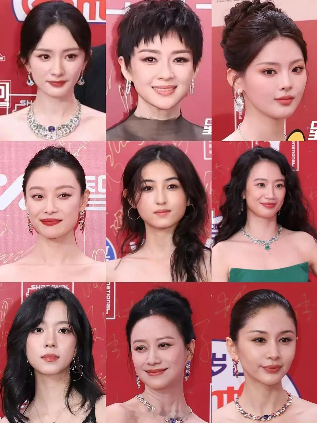 上影节女明星红毯怼脸生图 ​​​