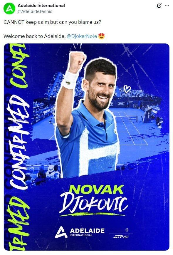 阿德莱德250赛事官方宣布小德将领衔2026阿德莱德250国际赛2023年小德经