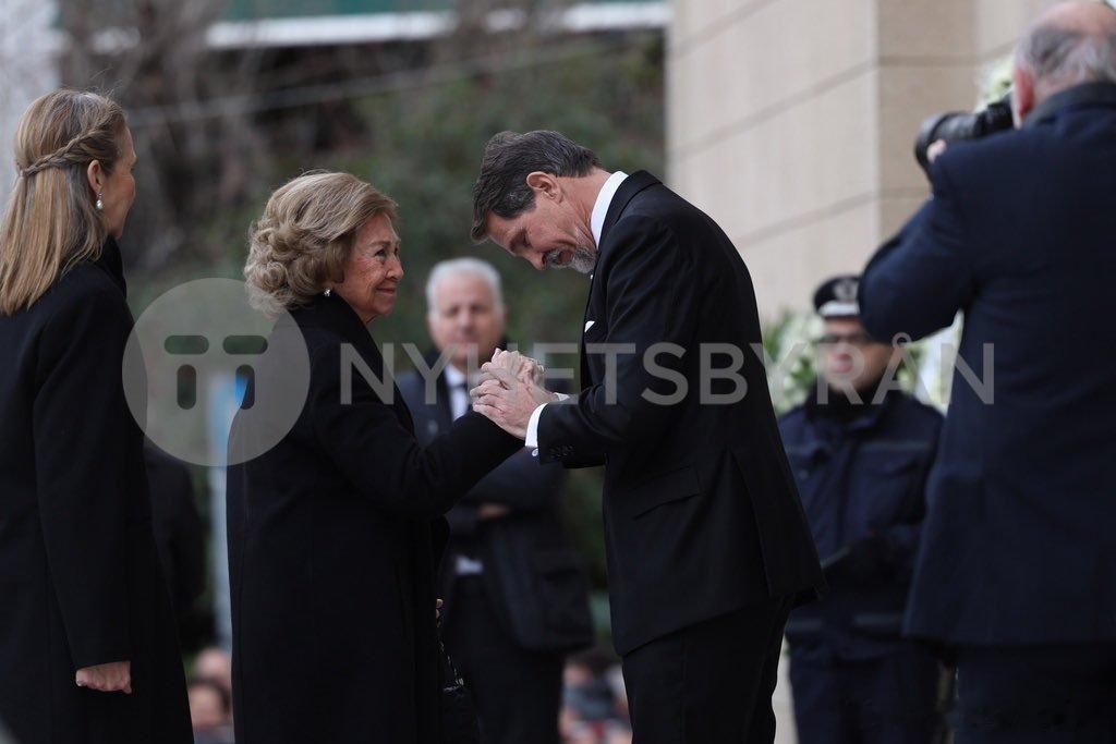 新闻 2026.1.19 各国王室成员出席已故希腊公主艾琳的葬礼Part 1，在