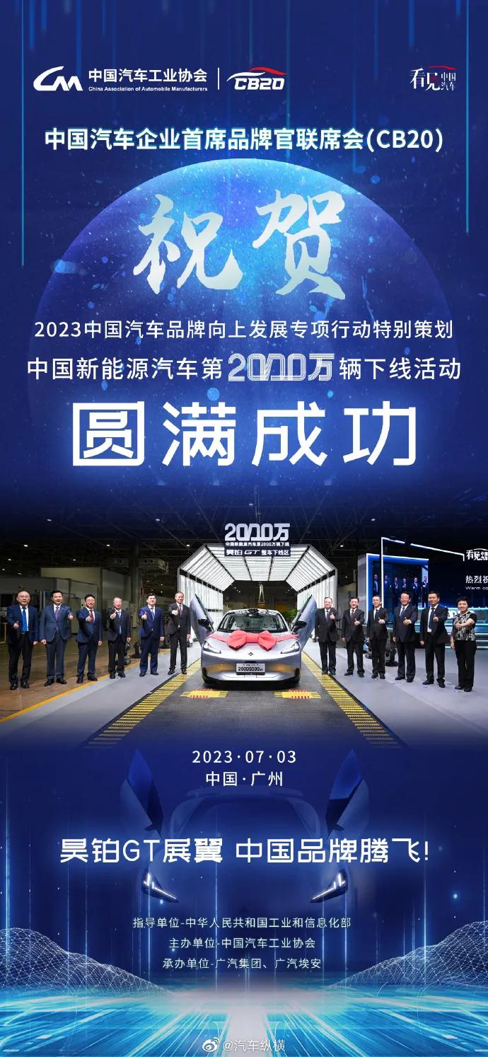 这几天，新能源车企刚发布销量捷报，又迎来一件大事，汽车圈可谓是喜气洋洋

各大车