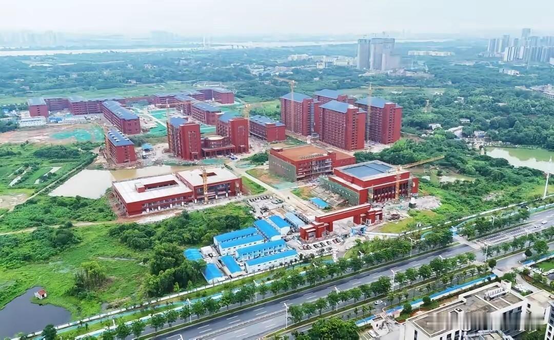 即将开学！湖南大学新校区落户长株潭融城板块！
目前湖南大学科创港校区基本建成，学