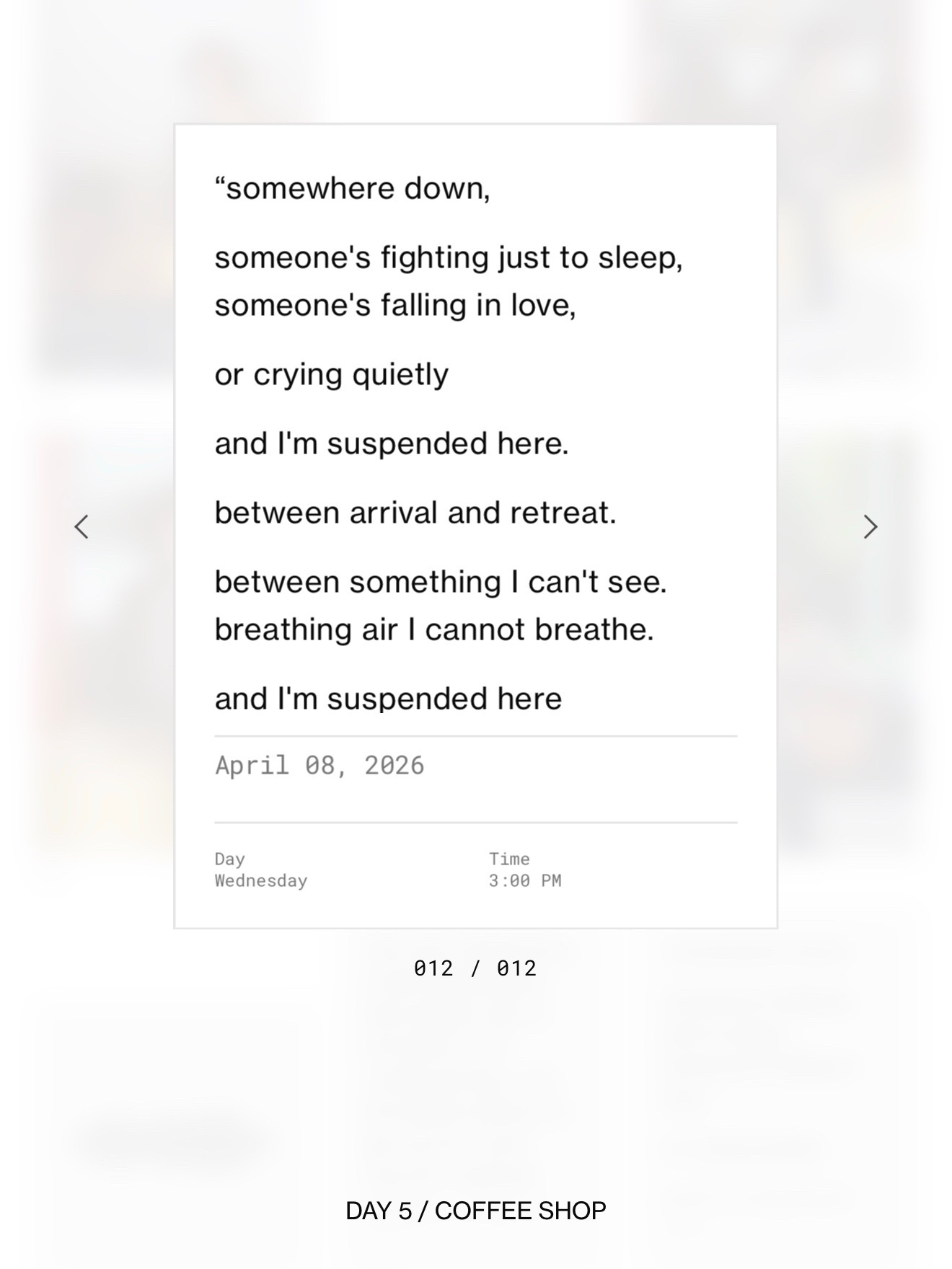 我觉得，在人生的某个节点上，任何人都会因为搞不清自己在做什么而感到迷茫。与其说这