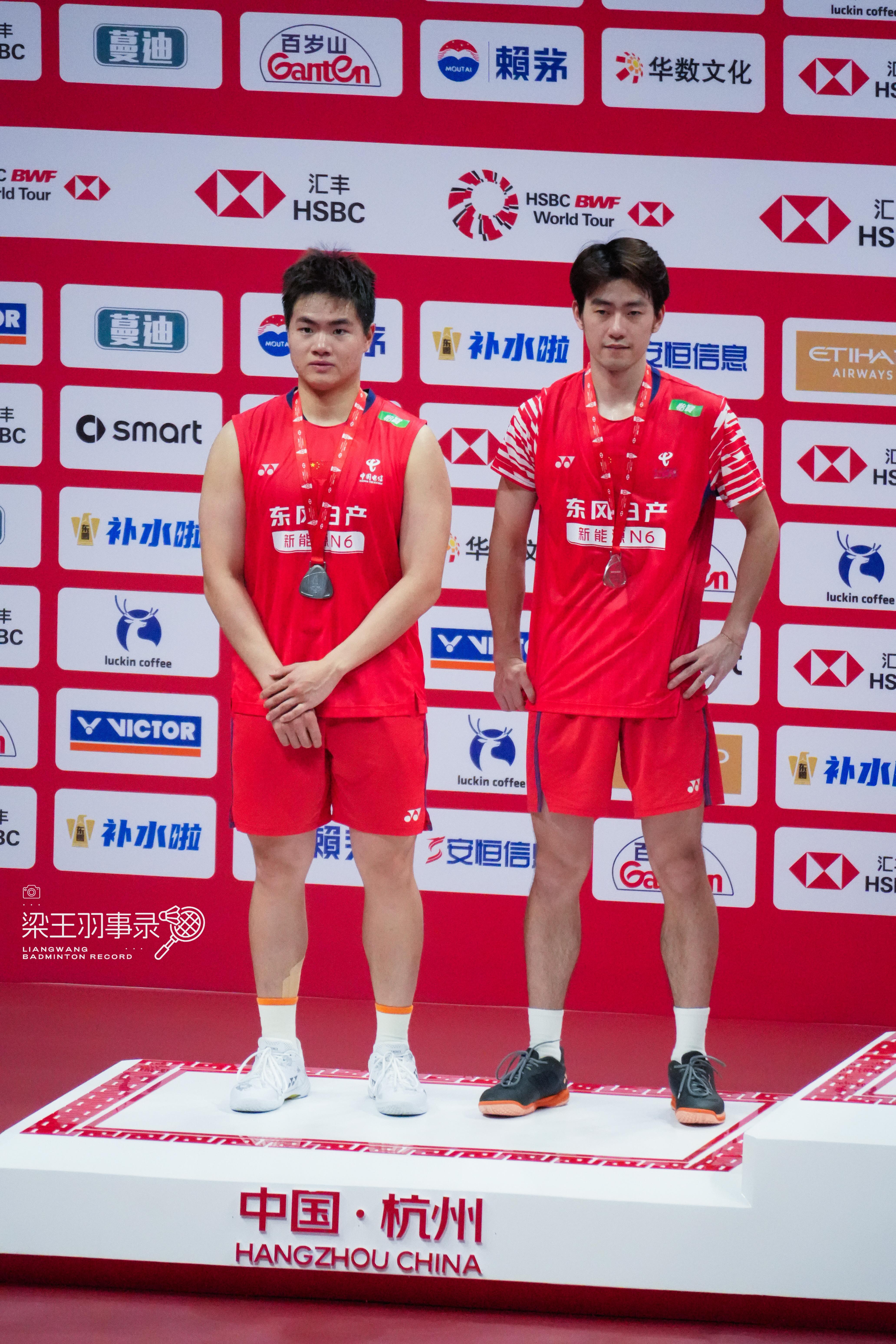 恭喜梁伟铿王昶获得2025世界羽联年终总决赛亚军期待下一个赛场，我们下个赛场见