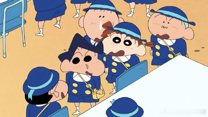 #蜡笔小新新剧场版定档##蜡笔小新新剧场回归2D画风# 看到蜡笔小新的这个2D画