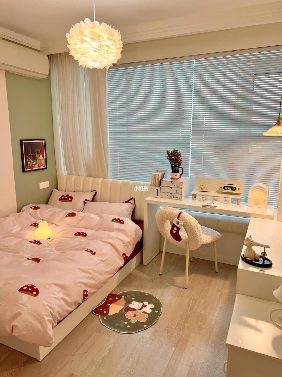 救命我爱惨了😭，小卧室这么布置我能躺一天