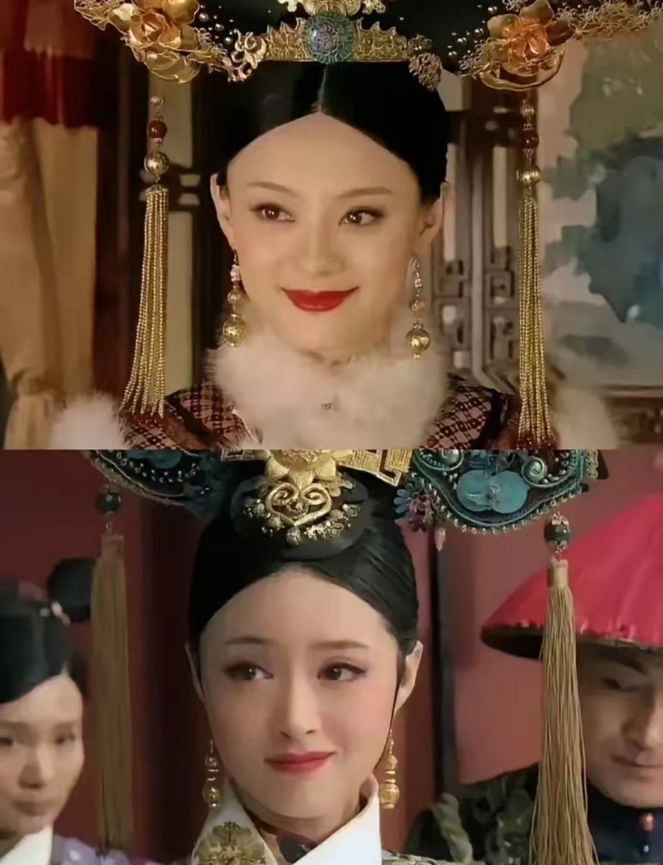《甄嬛传》中都说蒋欣扮演的华妃最奢侈最能花钱，结果甄嬛爬上了和华妃一样的地位（贵