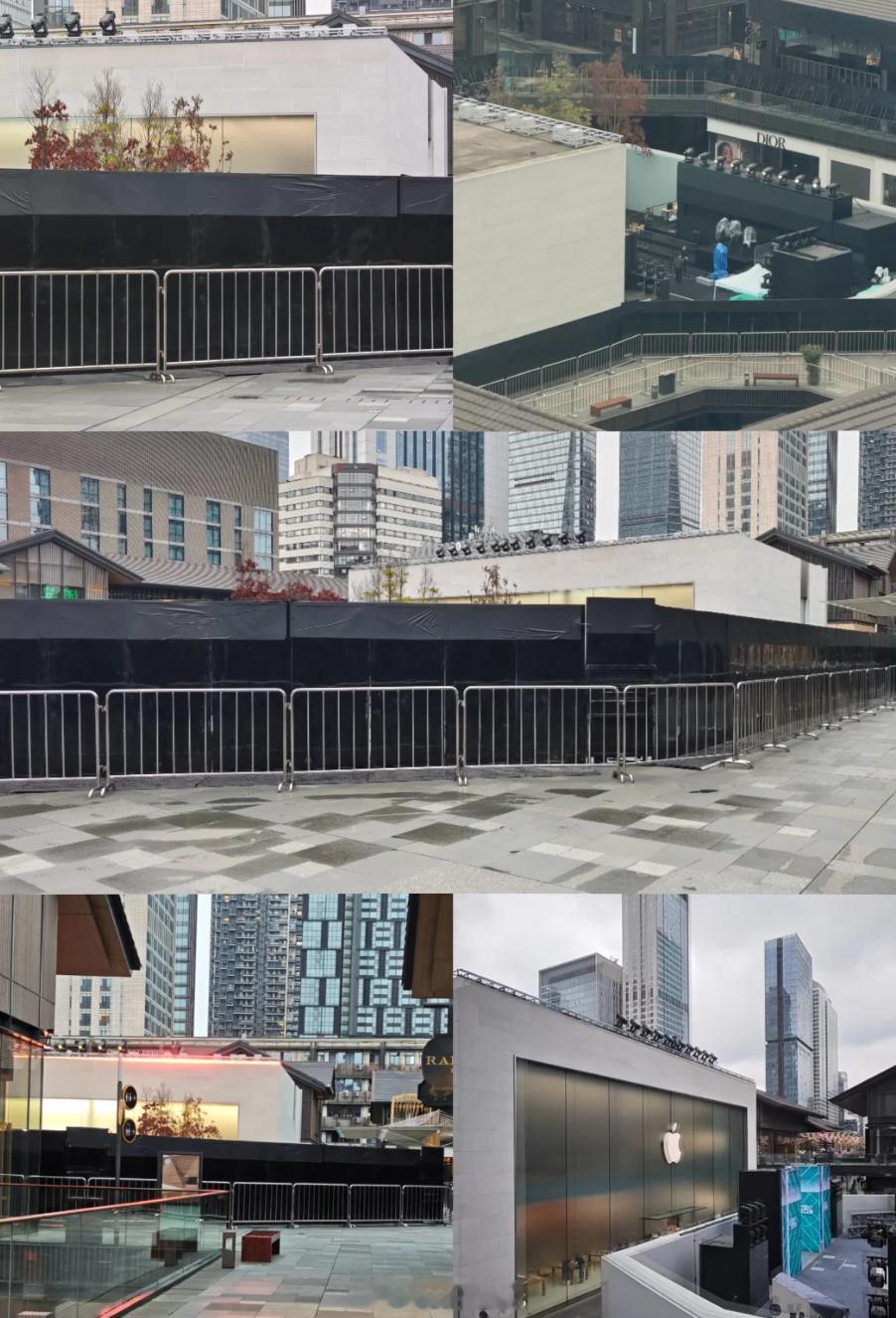 Apple Store 成都太古里店要办苹果 50 周年纪念活动，今天直接闭店了