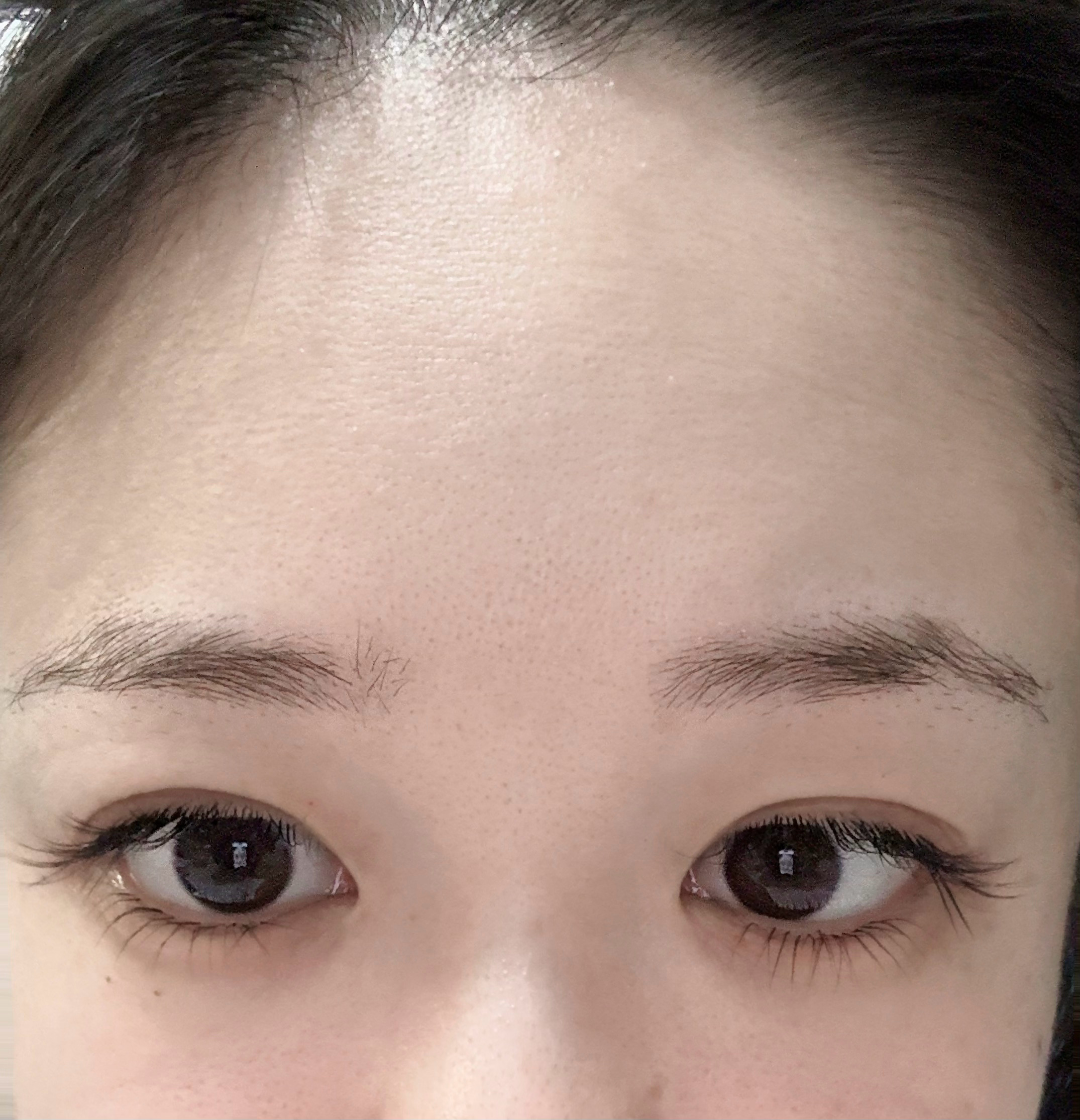 接到了最满意的睫毛