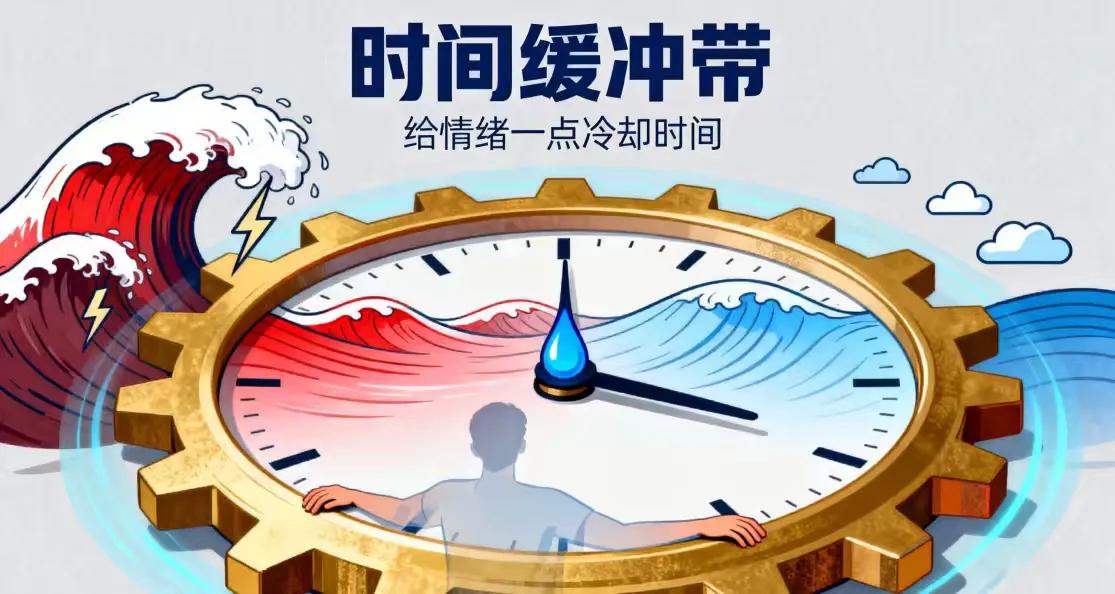 时间缓冲带：给情绪一个冷却的出口


在现代社会的快节奏生活中，我们常常面临各种