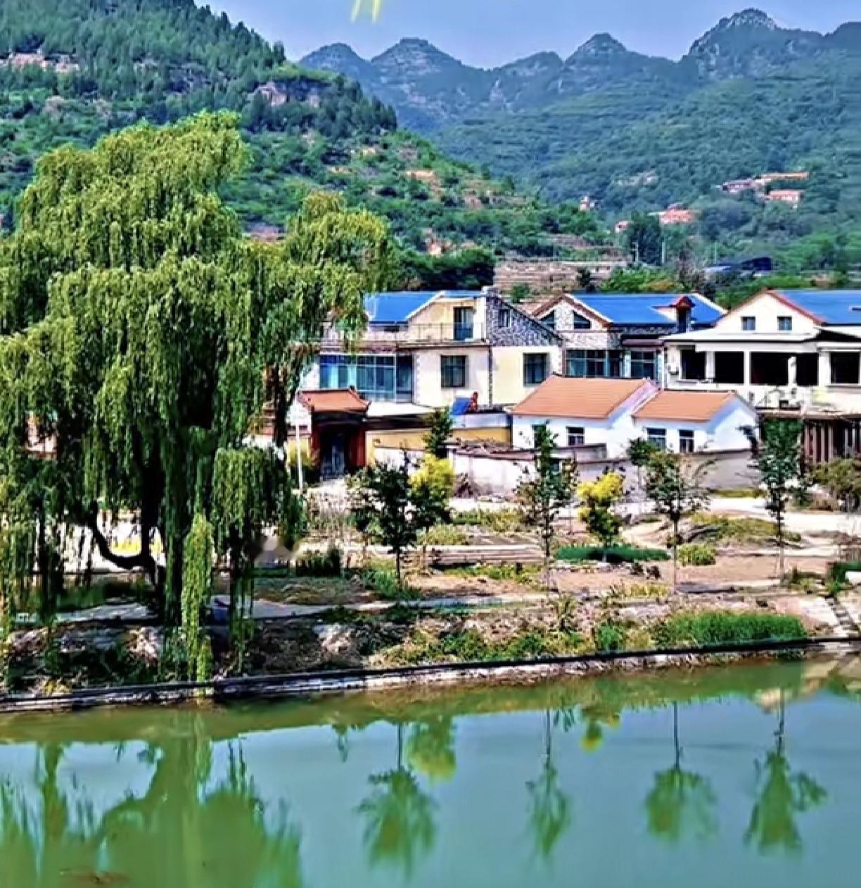 淄博人文地理（8）
远景的山？中景的村？近景的水？这是哪儿啊？