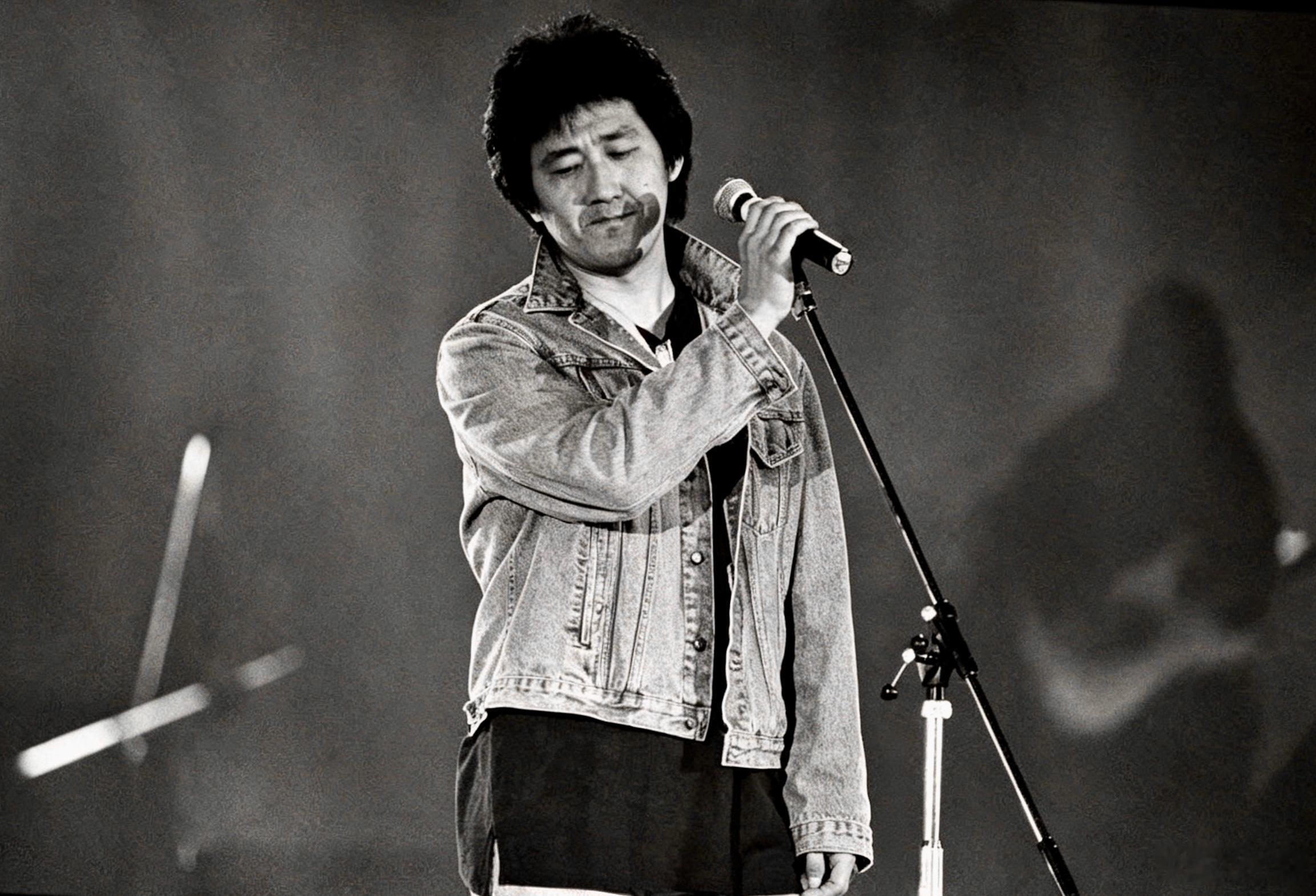 记1996年的一次演出——姜昕、何勇、王迪，卢北峰老师摄影作品！ 