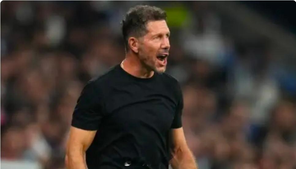 西蒙尼希望未来执教国际米兰 当前与马竞合同到2027年西蒙尼在马竞对阵国际米兰的