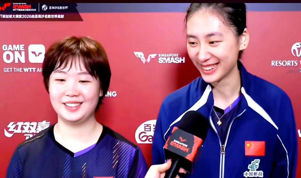 国乒女双仅存独苗，死磕日本矛盾组合
 
蒯曼/陈熠刚撕碎韩国头号种子的晋级路，转