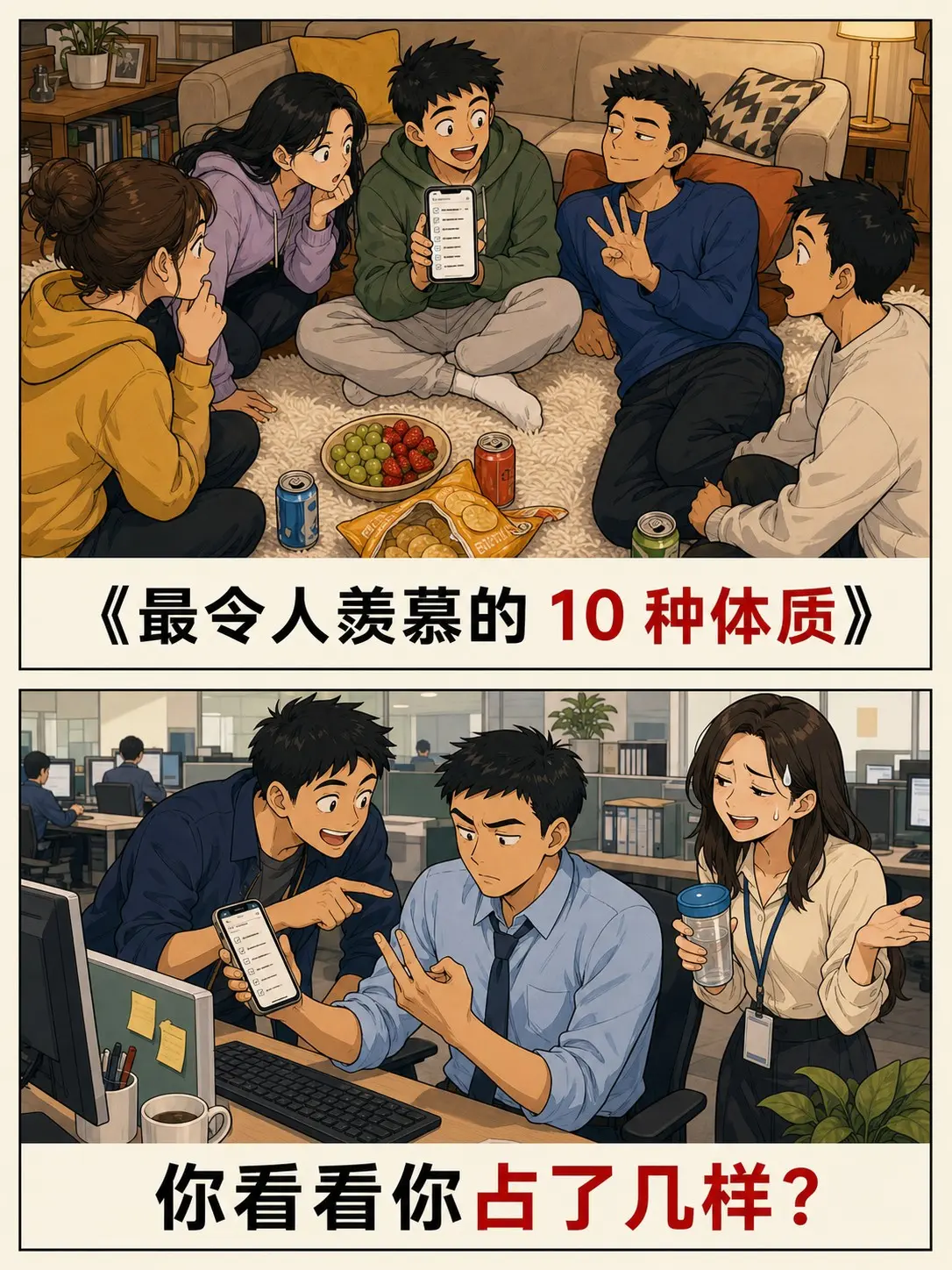 比起暴富，我更想要这 10 种体质。