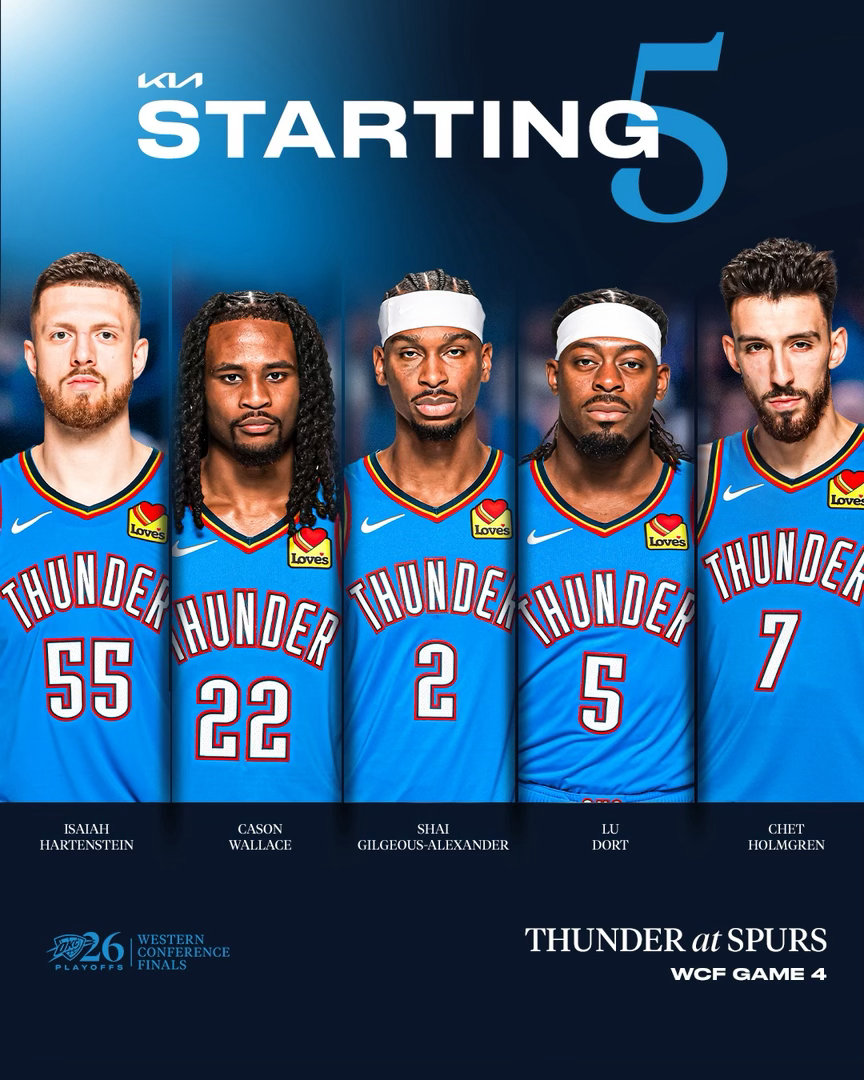 雷霆对阵马刺第四场，就要开始免费看球👀🏀网页链接