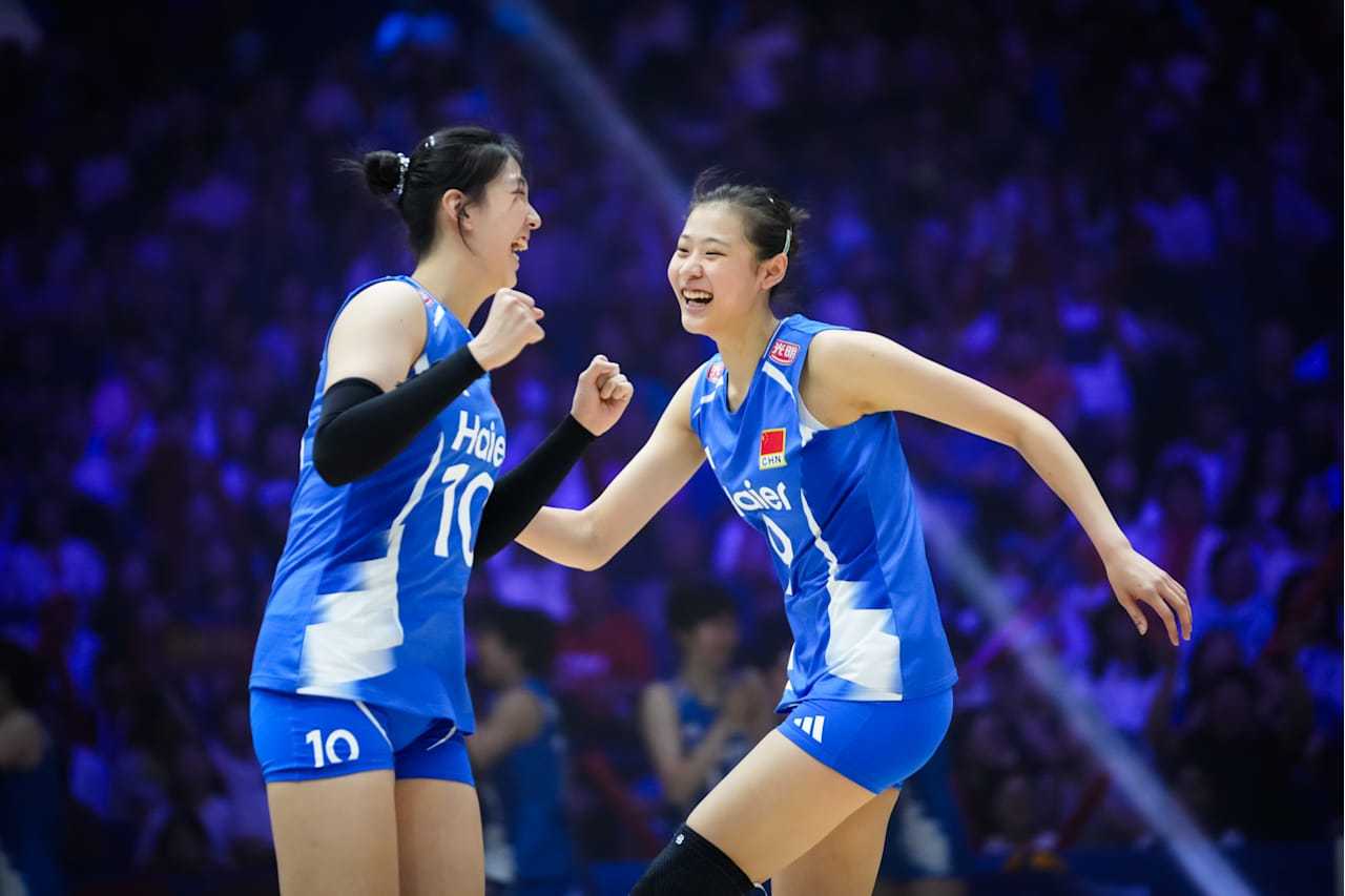 中国女排3比1波兰女排 赢了！3-1逆转！2026世界女排联赛 第一周南京站最后