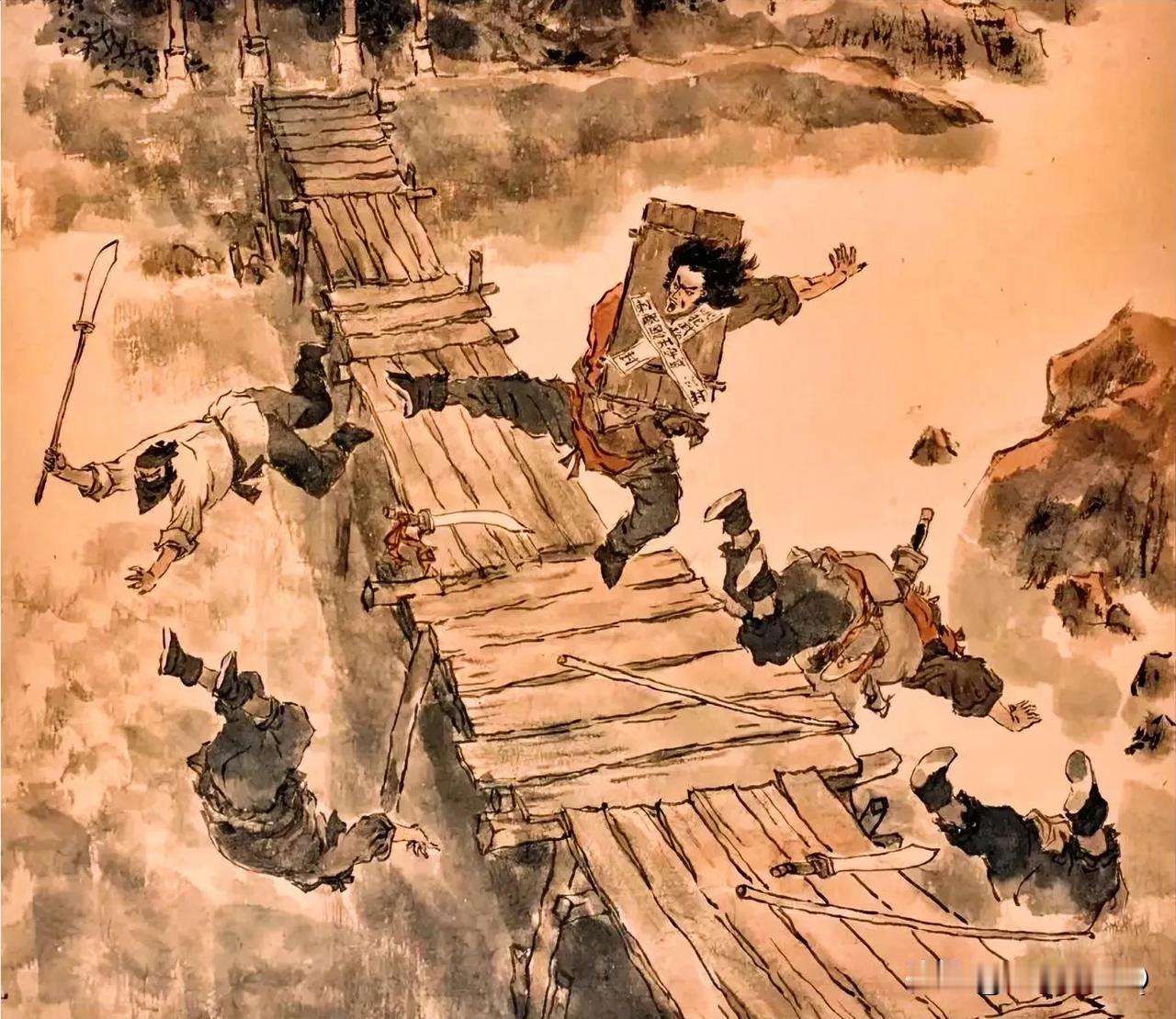 这张图画的真不错啊！把英雄的气场彻底画出来了！比电视剧都好看，这是啥名场面看出来