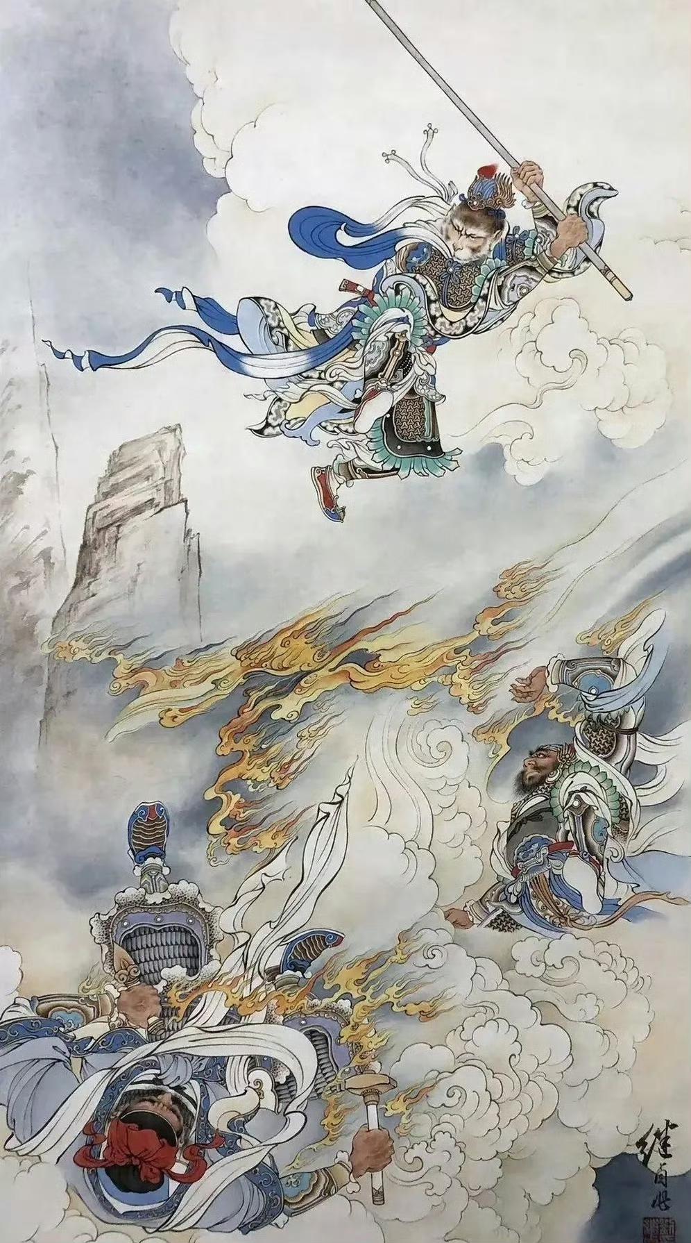 之前翻《荣宝斋画谱》才后知后觉，现代卷128册里，刘继卣一个人占了五册，能拿到同