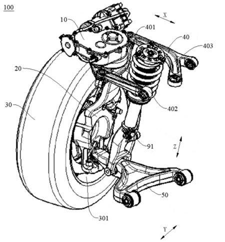 独立转向+轮毂电机+上双球节双叉臂你🐔哥又在搓啥？暂时不知道和上次展示的四轮独